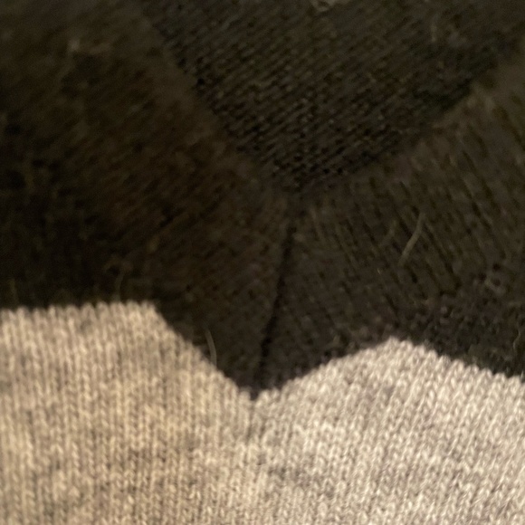 Marc O' Polo stripe sweater made in Turkey wool/viscose/ Angora/cashmere medium - Picture 5 of 6